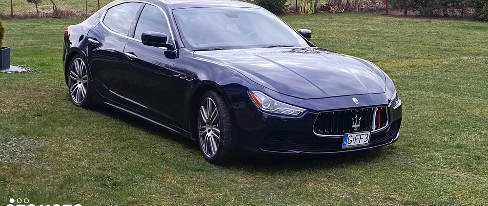 Maserati Ghibli cena 129000 przebieg: 104000, rok produkcji 2015 z Augustów małe 742